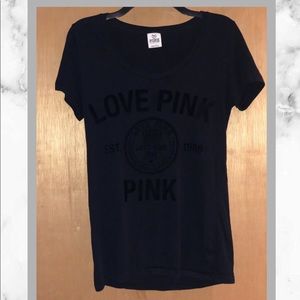 Black and Velvet PINK Shirt